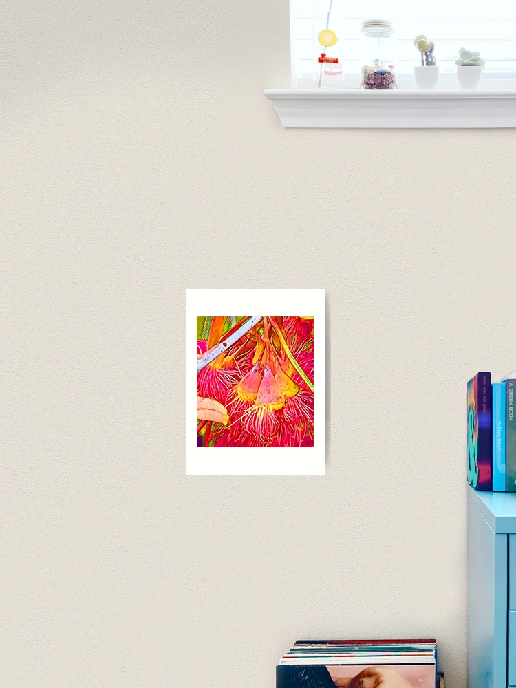 Thumbnail 2 of 3, Art Print, Orange Gums designed and sold by RandaRubyRed.
