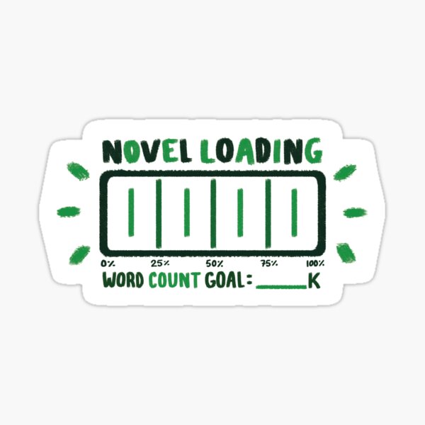 Item preview, Novel Loading Progress Bar Tracker - Green designed and sold by redvioletart.
