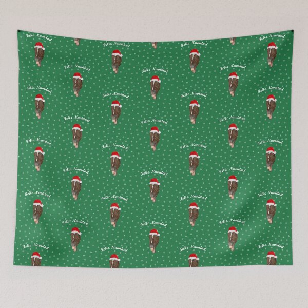 Item preview, Feliz Navidad caballo riendo designed and sold by quentinjlang.