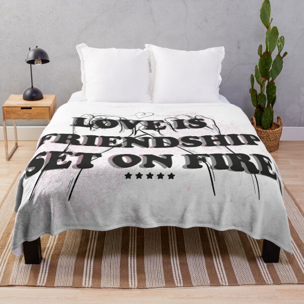 Item preview, LOVE IS FRIENDSHIP SET ON FIRE,Essential, funny designed and sold by aydidi.