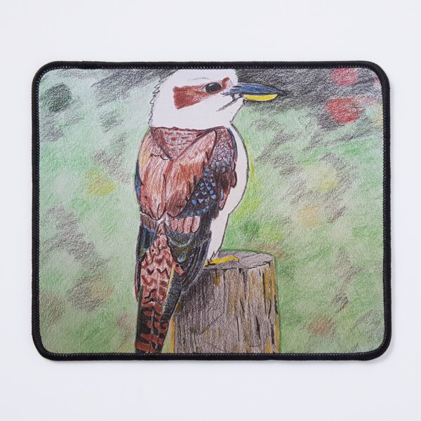 Item preview, Kookaburra en un poste designed and sold by Nicola Leyh.