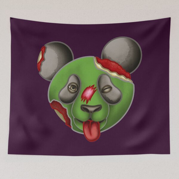 Item preview, Zombie Panda designed and sold by PandamoniumArt.