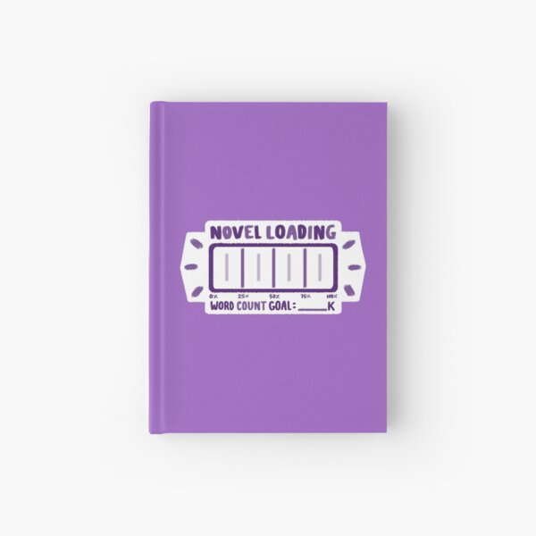 Item preview, Novel Loading Progress Bar Tracker - Purple designed and sold by redvioletart.