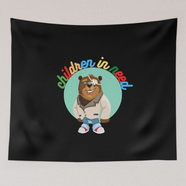 Item preview, Tesco Pudsey Bear , Funny , Pudsey Super Hero Gift designed and sold by laamriya974.