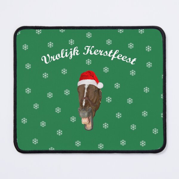 Item preview, Vrolijk Kerstfeest lachend paard designed and sold by quentinjlang.