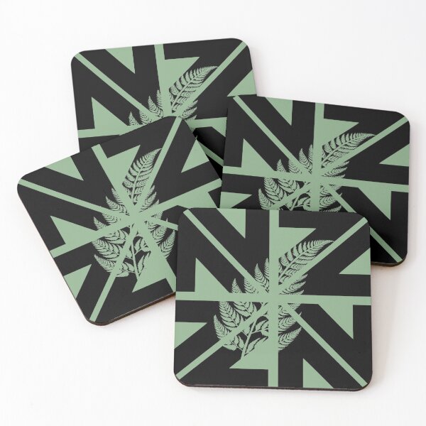 Item preview, New Zealand with silverfern designed and sold by Kiwidom.