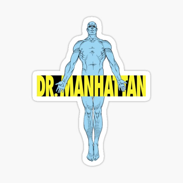 Dr Manhattan Ligma Balls Watchmen Meme | Magnet