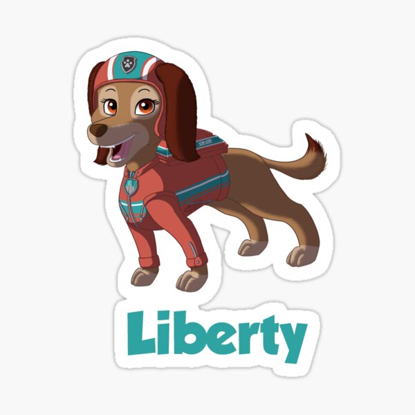 paw patrol liberty teddy