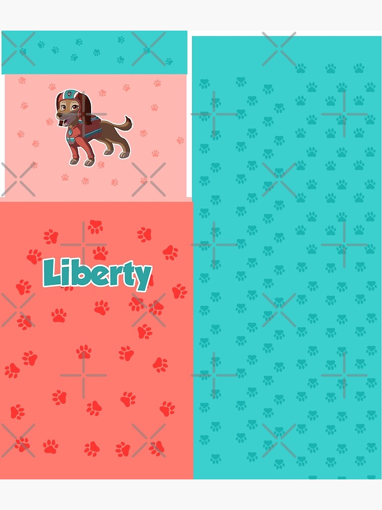 PAW Patrol - Liberty (w/ name) Backpack for Sale by kreazea