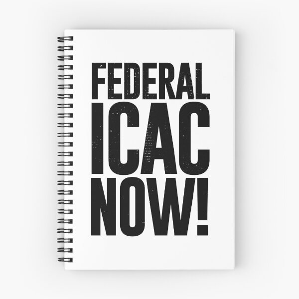 Item preview, Federal ICAC Now! [Worn Look] designed and sold by politicalamity.