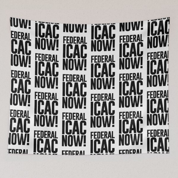 Item preview, Federal ICAC Now! [Worn Look] designed and sold by politicalamity.