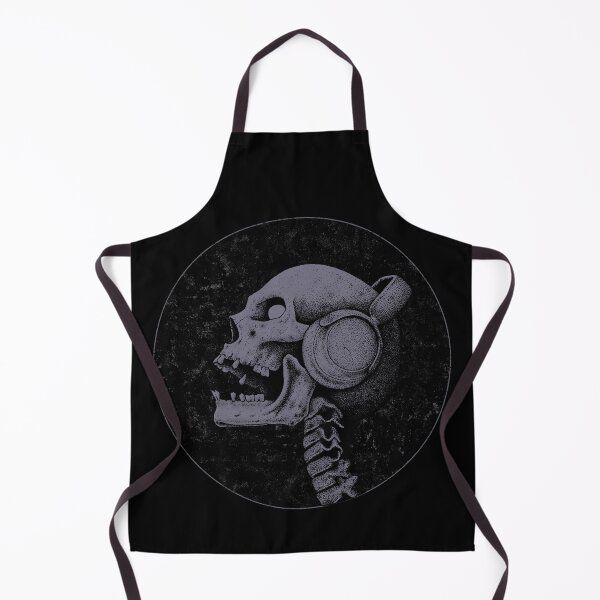 Item preview, Skull with Headphones designed and sold by Chonkz.