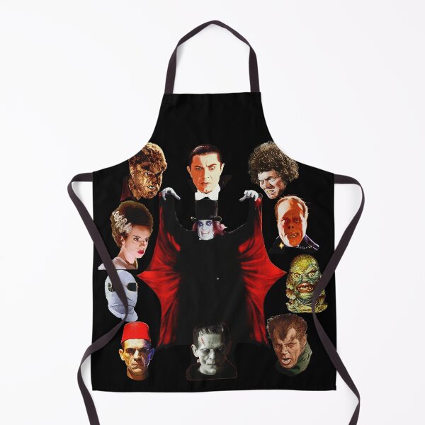 Item preview, Monster Time Retro Classic Horror Collage designed and sold by 90snerd.