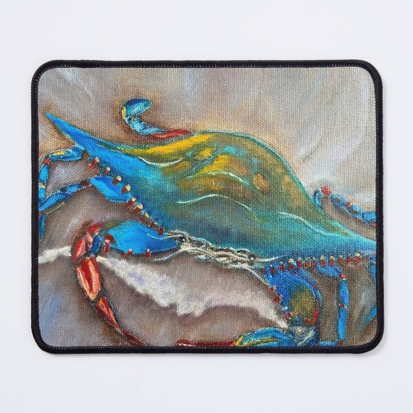 Item preview, Blue Crab on the Beach designed and sold by Art by Judy Jones.