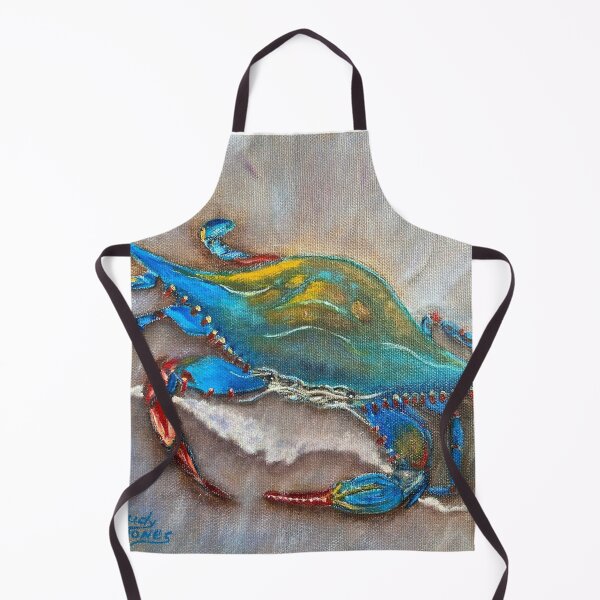Item preview, Blue Crab on the Beach designed and sold by Art by Judy Jones.