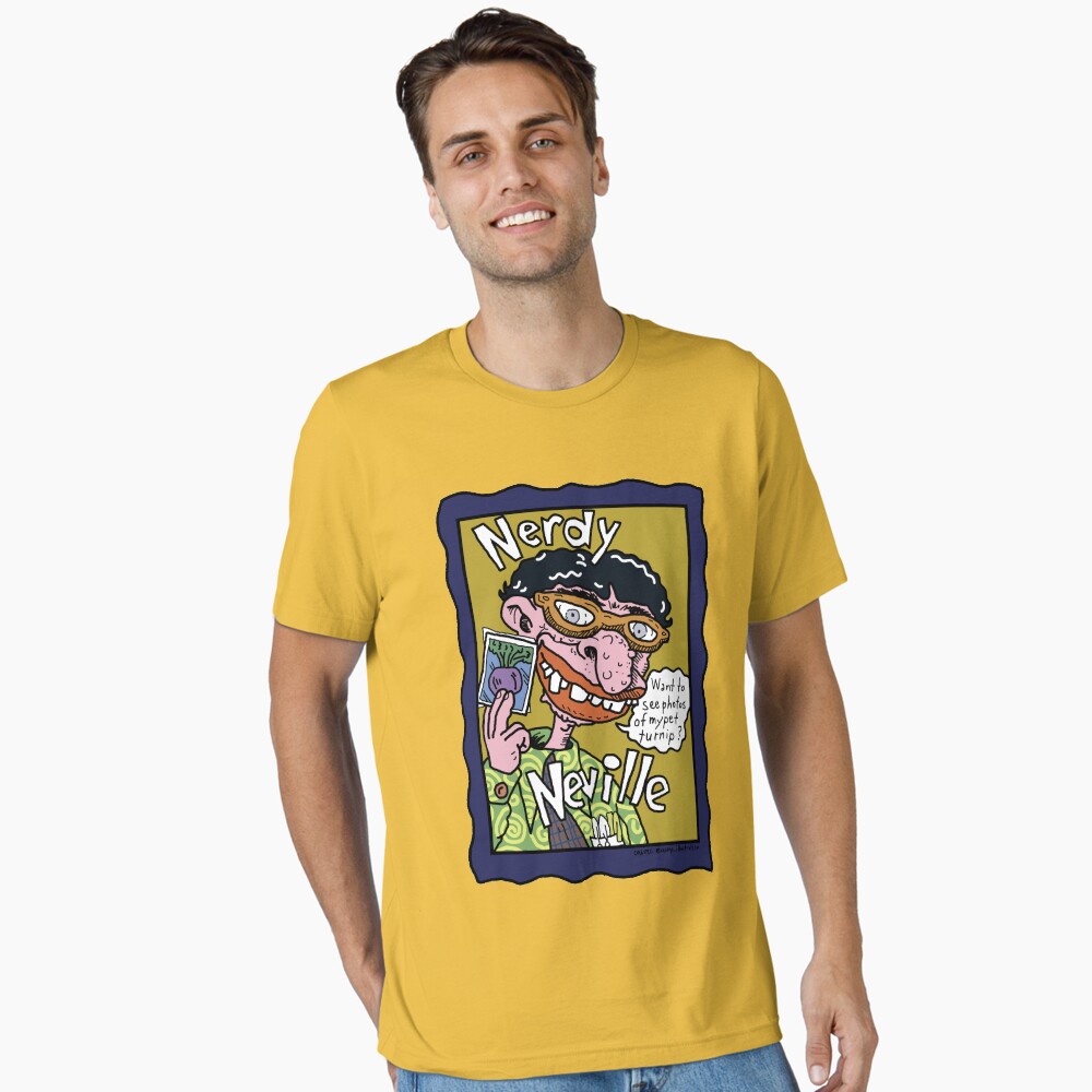 【NERDY】Who is neddy short sleeve t-shirt R5675 Oddbodz Nerdy Neville