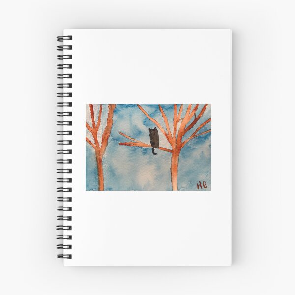 Item preview, Large Black Cat in a Tree designed and sold by catladyjoy.