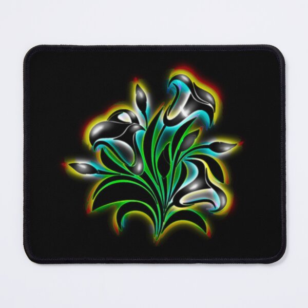 Item preview, Surreal illustration of black calla lilies designed and sold by Floradigital.