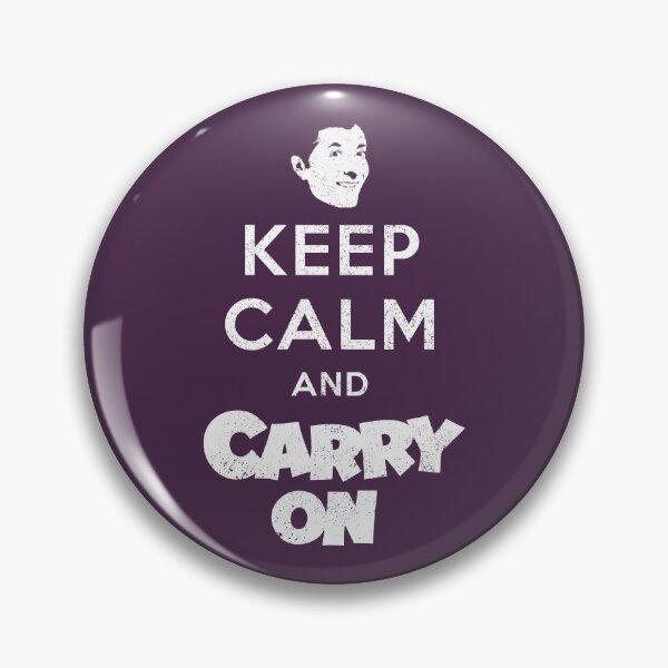Item preview, Keep Calm And Carry On - Distressed Design designed and sold by risible.