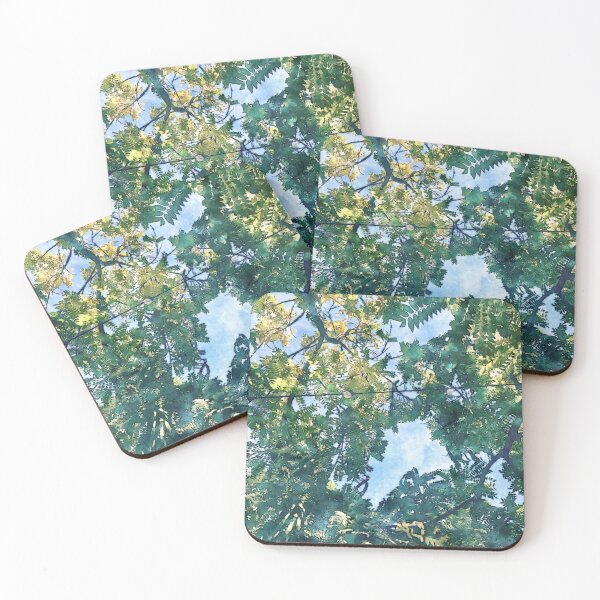 Item preview, Jungle-like Trees designed and sold by UN-X-LD-Prints.