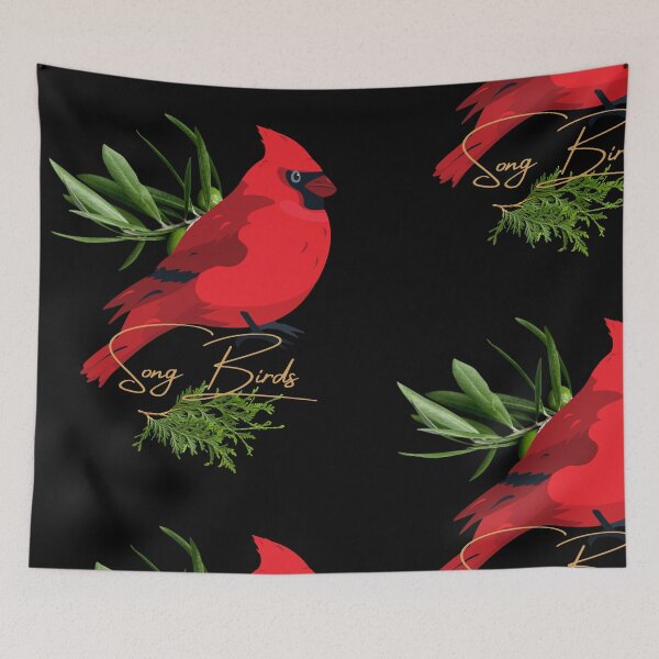 Item preview, Song Birds Pretty Red Cardinal Design designed and sold by EarthArtDesigns.