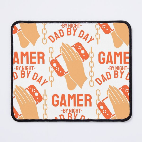 Item preview, Dad by day, gamer by night funny, simple designed and sold by CBNetwork.