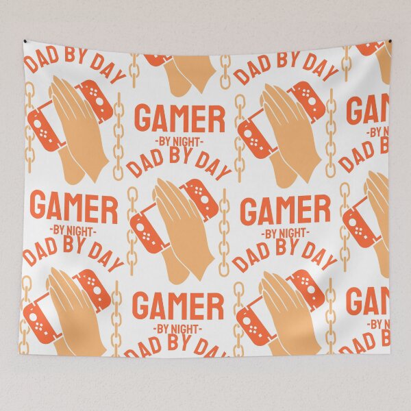 Item preview, Dad by day, gamer by night funny, simple designed and sold by CBNetwork.