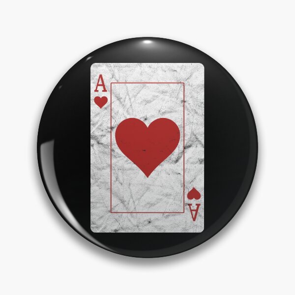 Item preview, Playing Cards Ace of Hearts (distressed design) designed and sold by siggyspatsky.