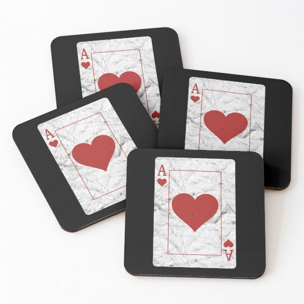 Item preview, Playing Cards Ace of Hearts (distressed design) designed and sold by siggyspatsky.