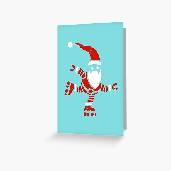 Item preview, Roller Skating Robot Santa designed and sold by Richard Morden.