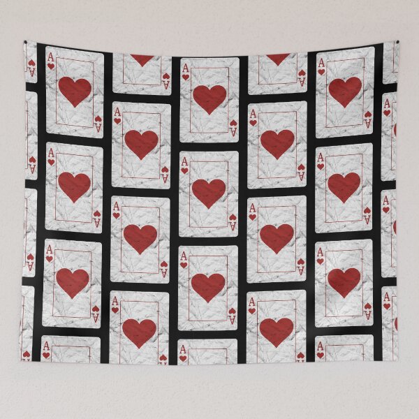Item preview, Playing Cards Ace of Hearts (distressed design) designed and sold by siggyspatsky.