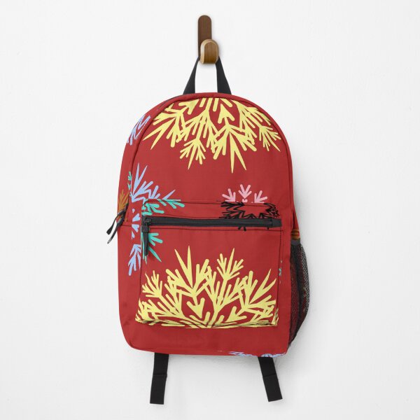 Item preview, Merry Christmas Red Multicolored Snowflakes Idea designed and sold by Ross-Sergey.