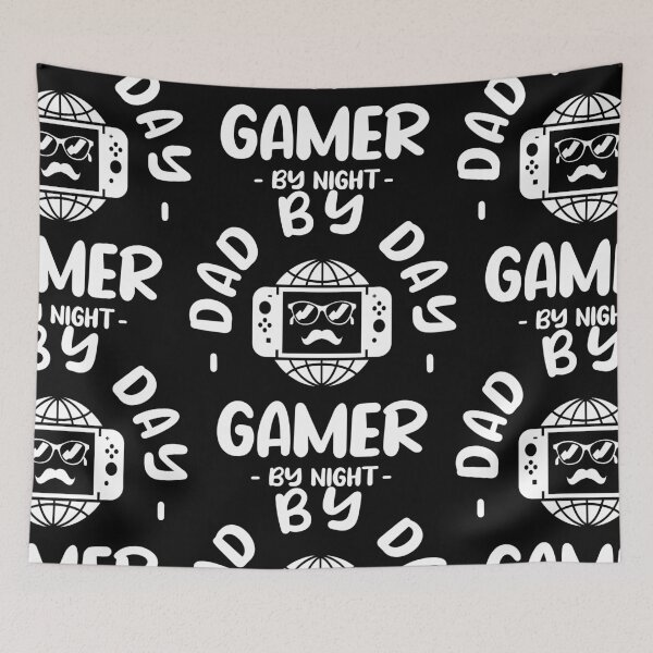Item preview, Dad by day - gamer by night funny, simple designed and sold by CBNetwork.
