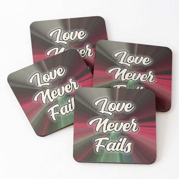 Item preview, Love never fails designed and sold by keilamariadesig.