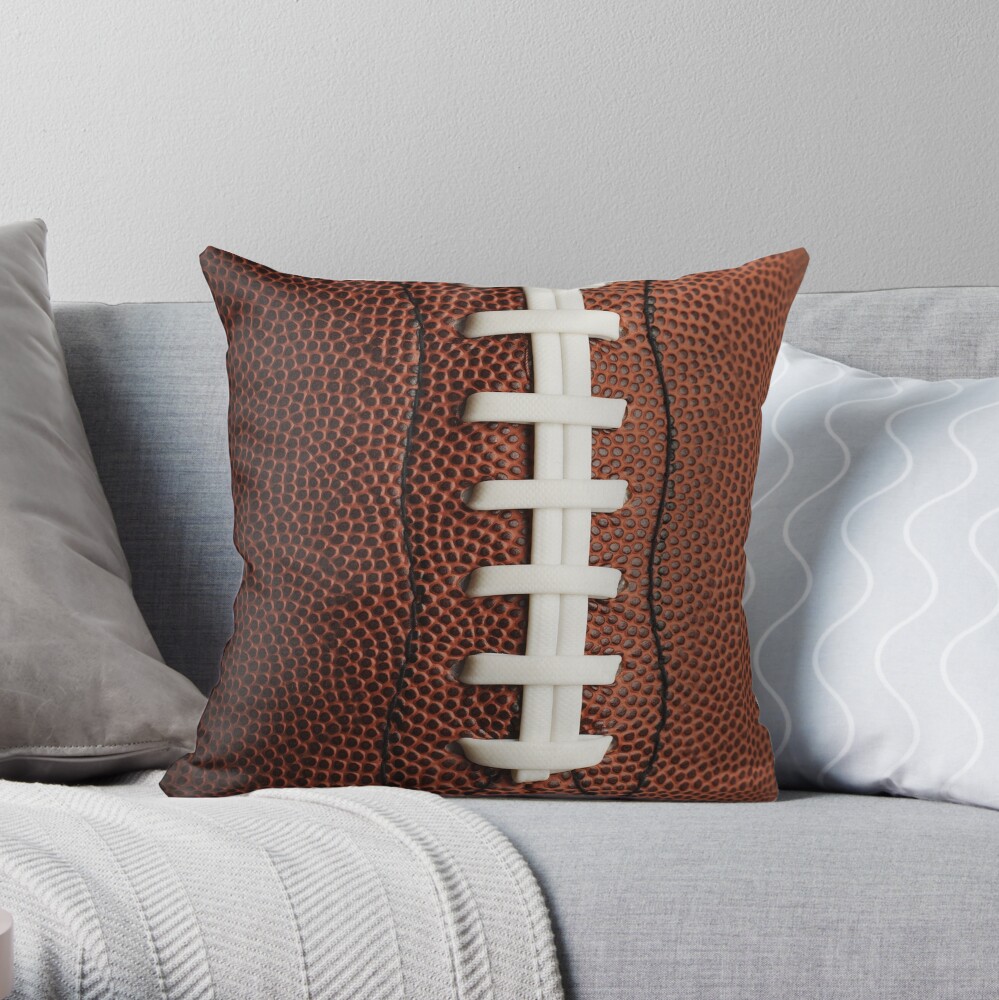 Football Throw Pillow