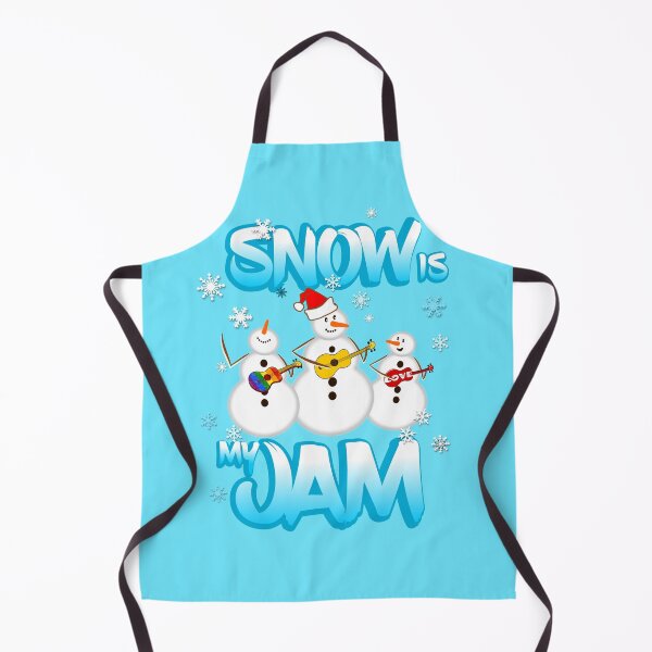 Item preview, Jamming Ukulele Snowmen, Snow is my jam designed and sold by DeliriousSteve.
