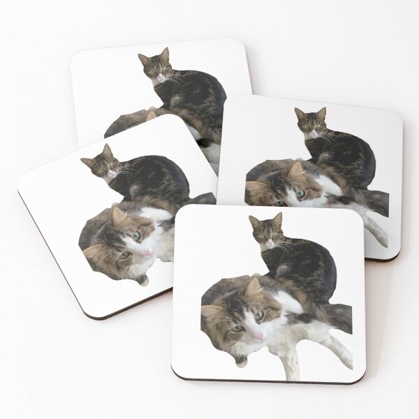 Item preview, koda and suri, the cutest cats designed and sold by Lanie B Meyer.