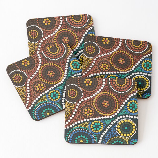 Item preview, Country colours portrait orientation designed and sold by Bindigenous.