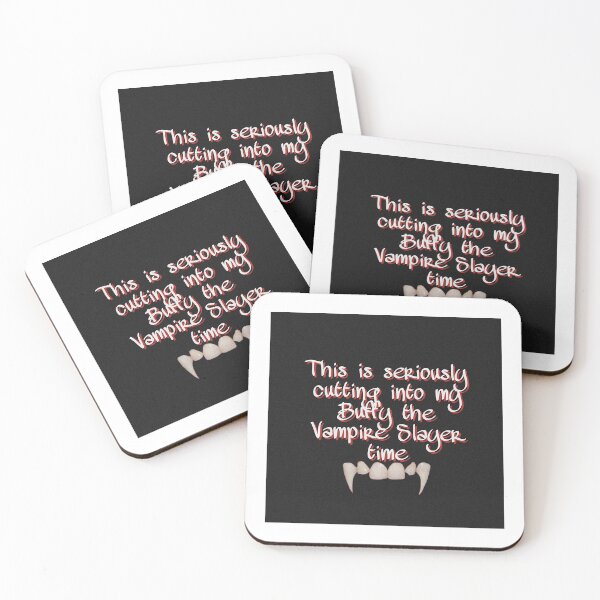 Item preview, Buffy the Vampire Slayer Quote designed and sold by KatesFatCat.
