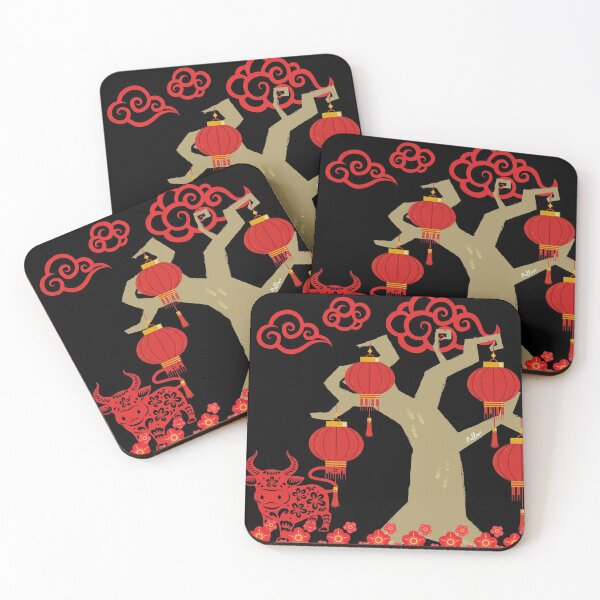 Item preview, Red Festive Art designed and sold by PallaviS.