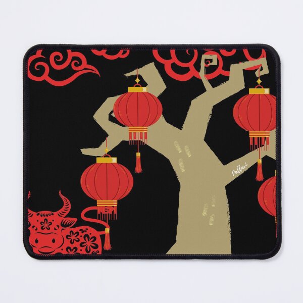 Item preview, Red Festive Art designed and sold by PallaviS.