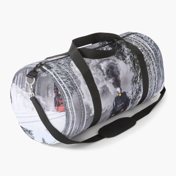 Item preview, Locomotive crossing the ice forest designed and sold by e-Shop67.