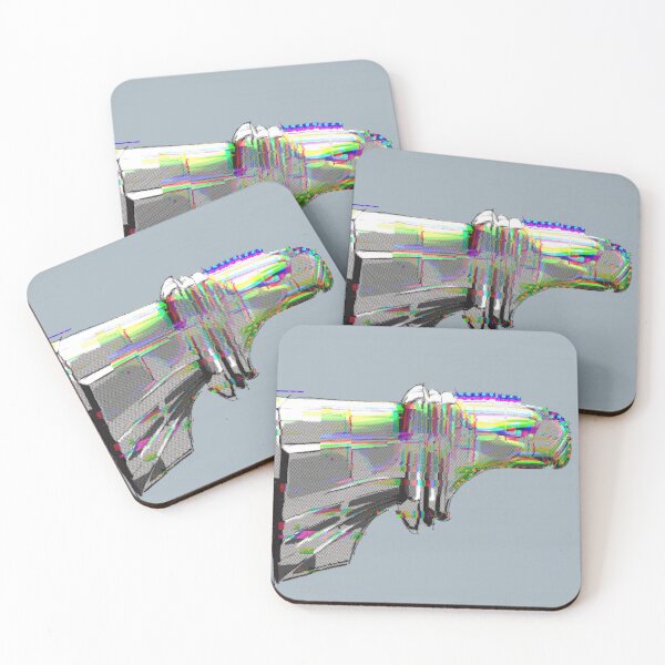 Item preview, The Chrysler Building Eagle Chromatic Mega Glitch  designed and sold by KristaZed.