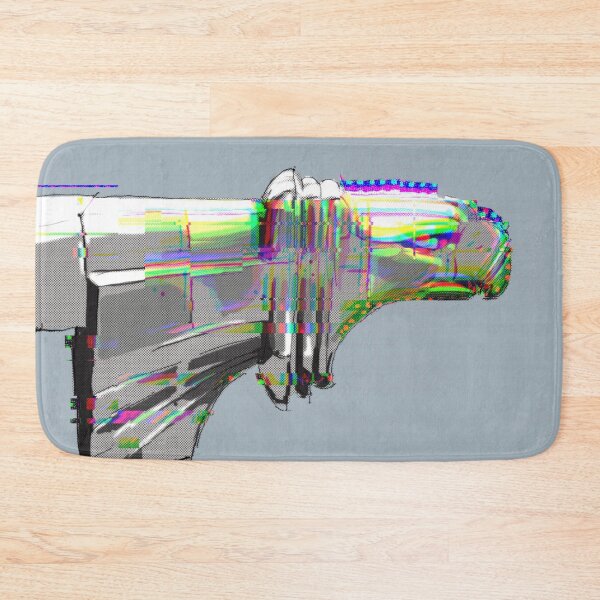 Item preview, The Chrysler Building Eagle Chromatic Mega Glitch  designed and sold by KristaZed.