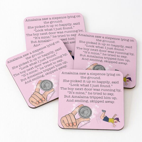 Item preview, Sixpence on the Ground designed and sold by poetrywithdad.