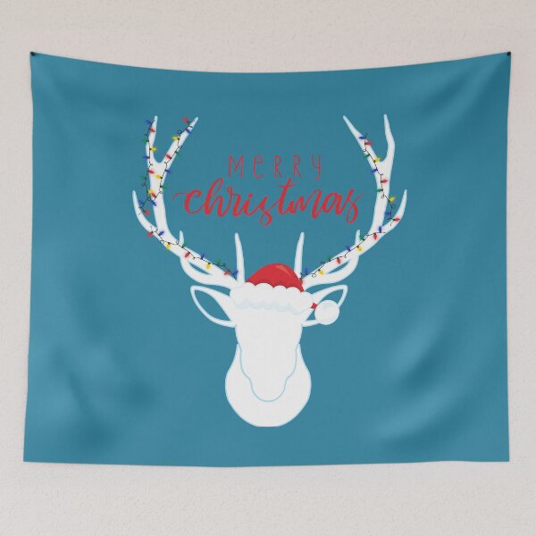 Item preview, Merry Christmas Reindeer designed and sold by PirateAvocado.