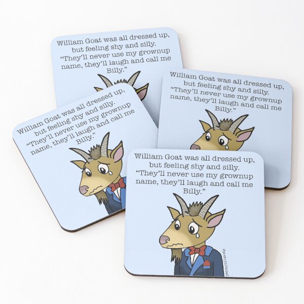 Item preview, William Billy Goat designed and sold by poetrywithdad.