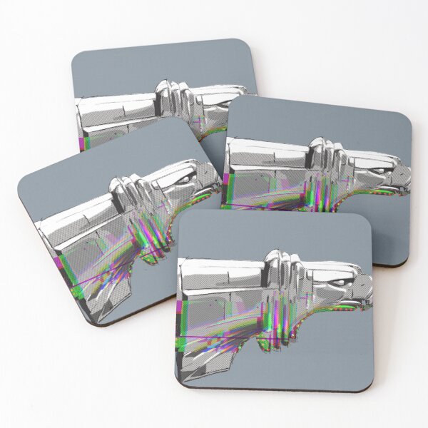 Item preview, The Chrysler Building Eagle Chromatic Glitch  designed and sold by KristaZed.