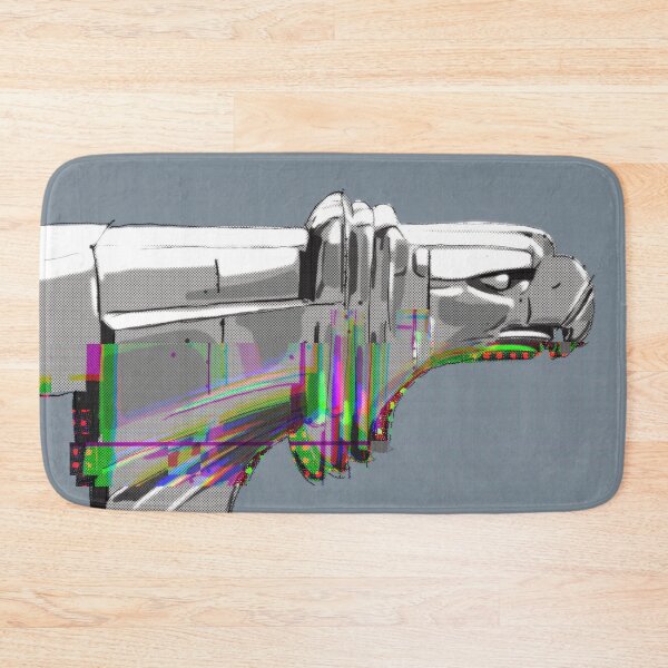 Item preview, The Chrysler Building Eagle Chromatic Glitch  designed and sold by KristaZed.