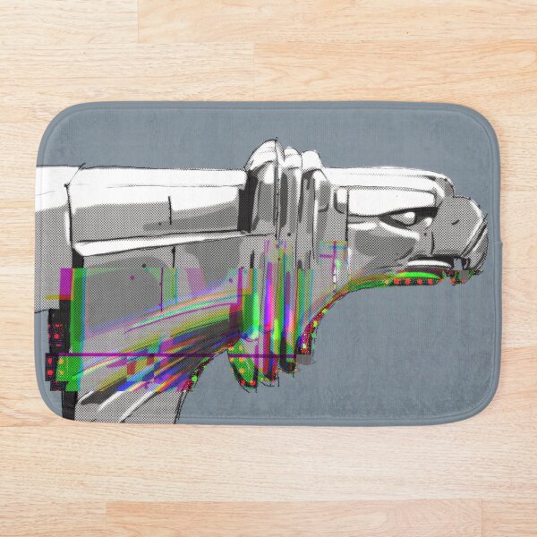 Item preview, The Chrysler Building Eagle Chromatic Glitch  designed and sold by KristaZed.